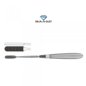 Diam-n-Dust™ Bone File Straight Stainless Steel, 19 cm - 7 1/2"